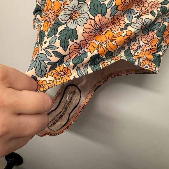 Floral One-Piece Swimsuit - Picture 5 of 6